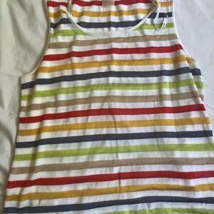 Anne Klein Multicolor Striped Top